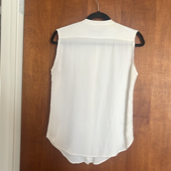 Helmet Lang - Sleeveless Button Up Short - Medium - Picture 4 of 6